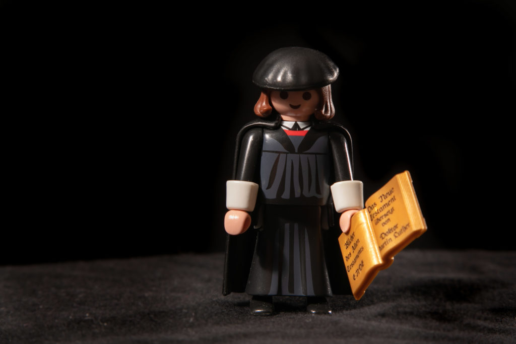 Martin Luther som Playmobil- figur
